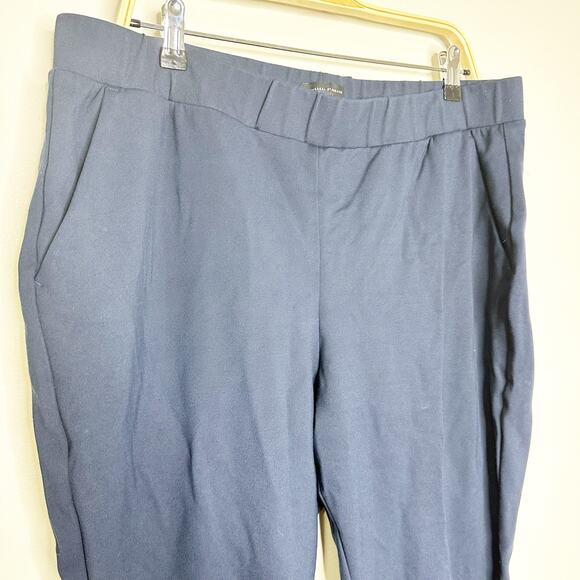 Universal Standard Womens Pants Moro Pocket Signature Ponte Navy Blue Size M - Picture 4 of 9